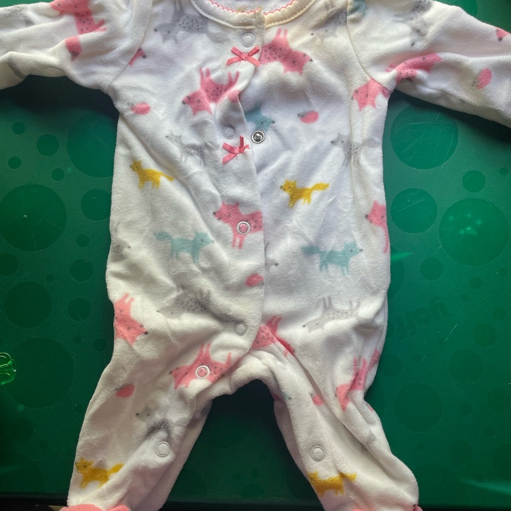 Colorful Animal Print Kids One Piece
